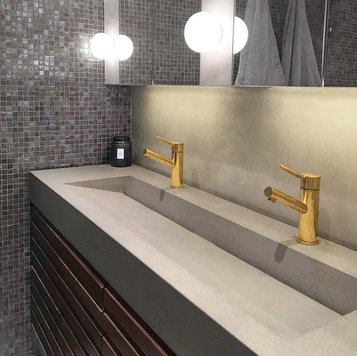 Bakırköy Corian Banyo Tezgahı