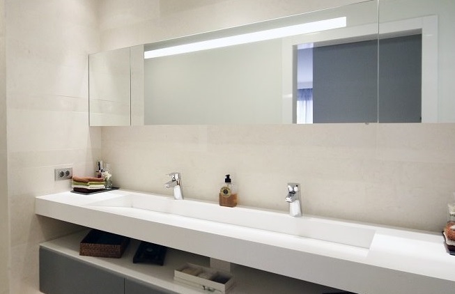 Yeşilköy Corian Banyo Tezgahı
